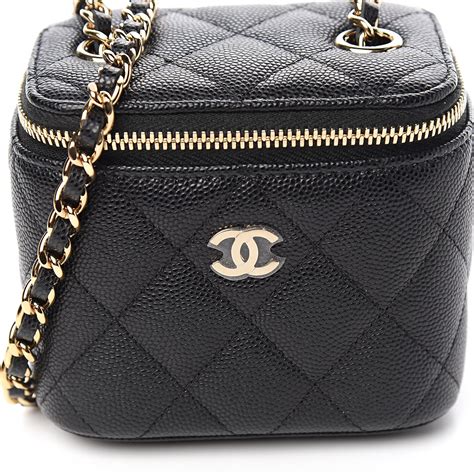 chanel black vanity case|Chanel vanity bag 2021.